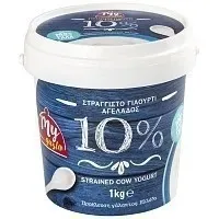 My Gusto Γιαούρτι Στραγγιστό 10% Λιπαρά 1kg
