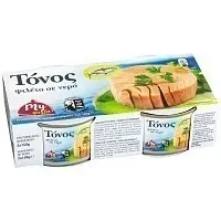 My Gusto Τόνος Φιλέτο Σε Νερό 2x195gr Στρ.Βαρ.0.280gr