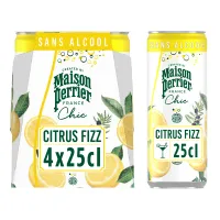 Έτοιμο coctail χωρίς αλκοόλ Citrus Fizz Maison Perrier Chic 4x250 ml