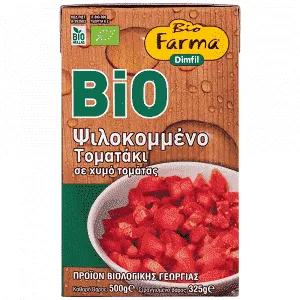 Bio Farma Τοματάκι Ψιλοκομμένο Βιολογικό 500gr