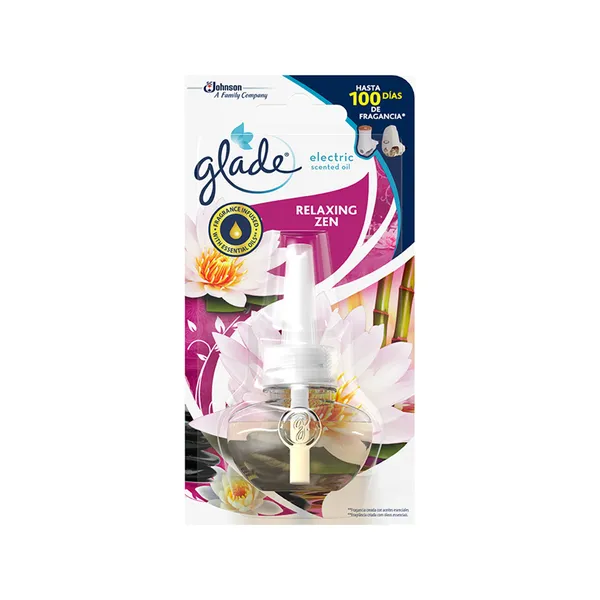 GLADE ELECTRIC SCENTED OIL ANT/KO RELAXING ZEN