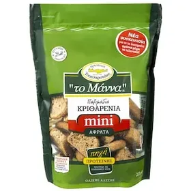 ΜΑΝΝΑ Παξιμάδια Κριθαρένια Μίνι 220g