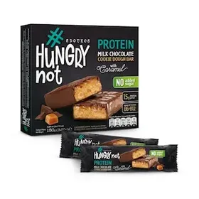 HUNGRYNOT Μπάρες Πρωτείνης Cookie Σοκολάτα Γάλακτος 3x50g