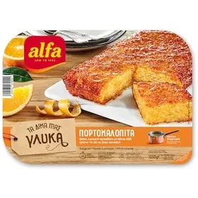 Alfa Πορτοκαλόπιτα 1050gr