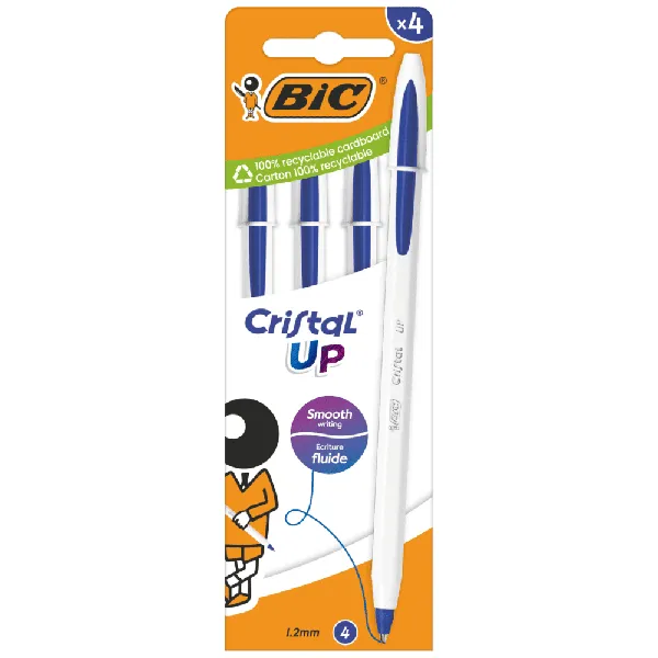 στυλό cristal soft (4τεμ.)