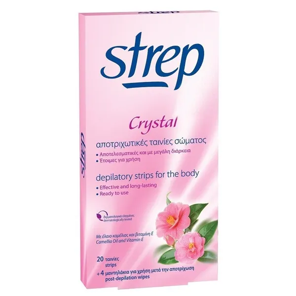 STREP Αποτριχωτικές Ταινίες Σώματος 20 Τεμάχια