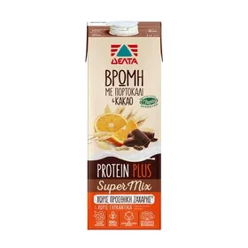 PROTEIN φυτικό ρόφημα βρώμης πορτοκάλι & κακάο 1lt