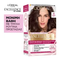 L'OREAL Excellence Cream No 4 Καστανό