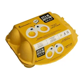 Αυγοδιατροφική Αυγά Αχυρώνα Ω3 & Λουτεΐνη 6x63g