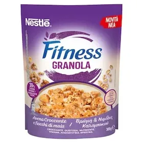 FITNESS Δημητριακά Granola Βρώμη & Νιφάδες Καλαμποκιού 300g