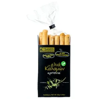 ΤΣΑΝΟΣ Κριτσίνια με Ελιά Καλαμών 55g