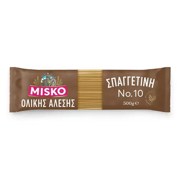 Misko Σπαγγετίνη Ολικής Άλεσης Νo10  500γρ.
