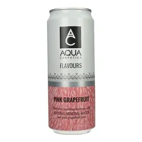 Aqua Carpatica Νερό Ανθρακούχο Pink Grapefruit 330ml.