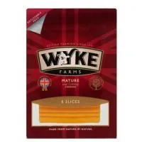Τυρί Cheddar Mature & Creamy Wyke Farms σε φέτες 8 Φέτες 160 g