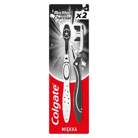 Colgate Max White Οδοντόβουρτσα Charcoal 2τεμ