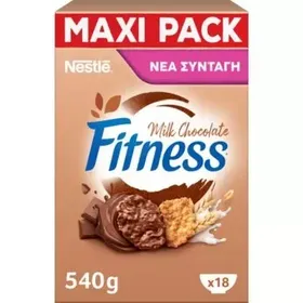 Nestle FITNESS® Δημητριακά Πρωινού Ολικής Άλεσης Mε Σοκολάτα 540g