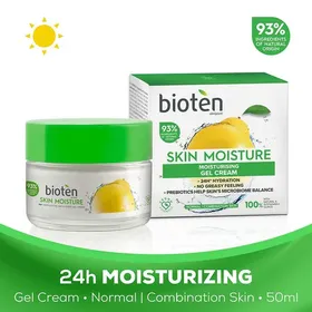 Bioten Skin Moisture Κρέμα Προσώπου 24ωρης Ενυδάτωσης Για Κανονική/Λιπαρή Επιδερμίδα 50ml.