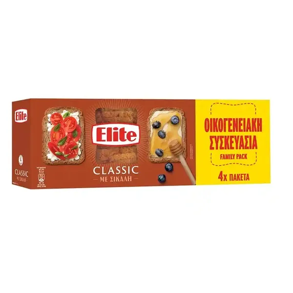 Elite Classic Φρυγανιές Σίτου 250g