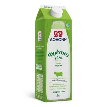 ΔΩΔΩΝΗ ΦΡΕΣΚΟ ΓΑΛΑ 1,5% 1lt