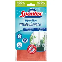 Spontex Πανάκι Μικροϊνών Για Τζάμια 1 τεμ.
