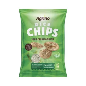 ΤΣΙΠΣ ΡΥΖΙΟΥ SOUR CREAM & ONION