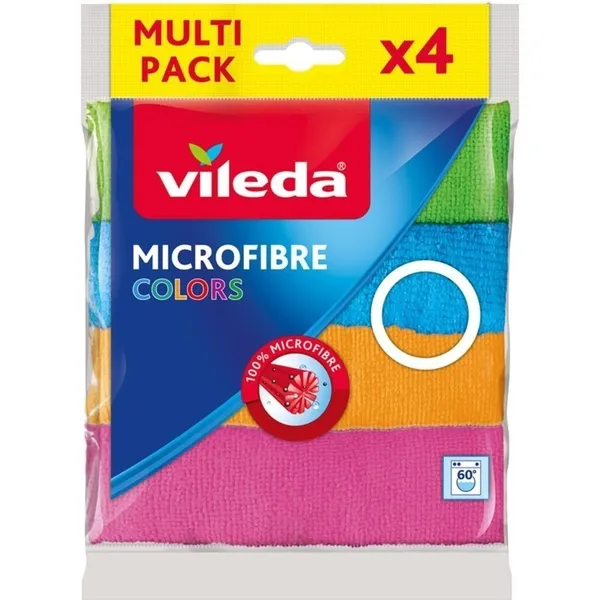 Vileda Microfibre Cloths x4