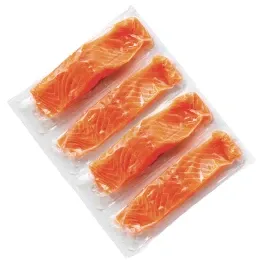 Qualifood Σολομός Φιλέτο Με Δέρμα 4x125gr