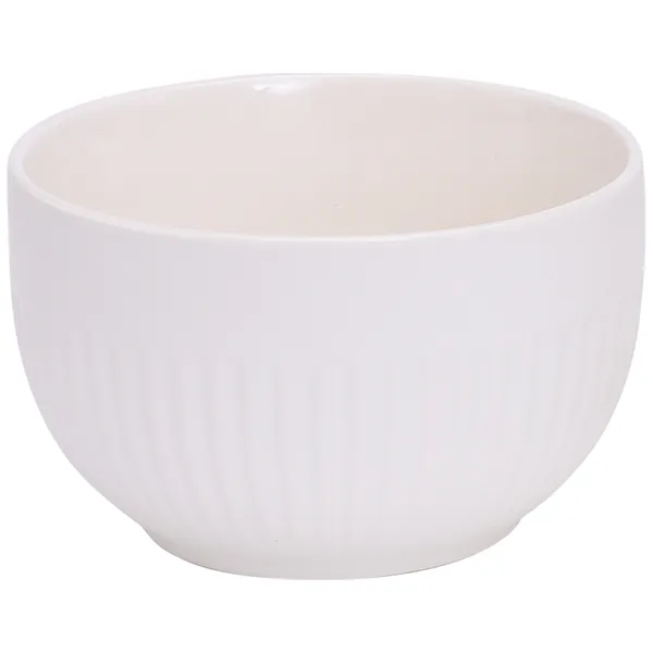 μπολ πορσελάνης λευκό ματ