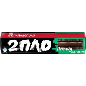 μπισκότα 2ΠΛΟ γεμιστά κρέμα ή σοκολάτα ή πραλίνα