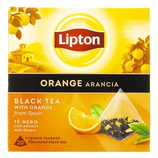 LIPTON Τσάι Μαύρο Πορτοκάλι 20x1.7g