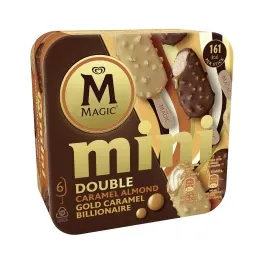 Magic Mini Almond Παγωτό Ξυλάκι 55ml x 6