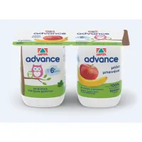 Επιδόρπιο Γιαουρτιού Μήλο Μπανάνα Advance Δέλτα 2x140g