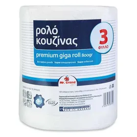MrGrand Χαρτί Κουζίνας Giga Roll 3Φύλλων 800γρ.