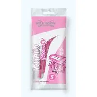 Γυναικεία ξυραφάκια μίας χρήσης Wilkinson Duplo Beauty 5 τεμ