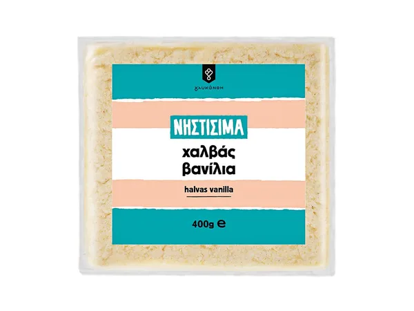 Γλυκάνθη Νηστίσιμα Χαλβάς βανίλια