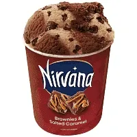 Nirvana Brownies & Salted Caramel 322gr 420ml