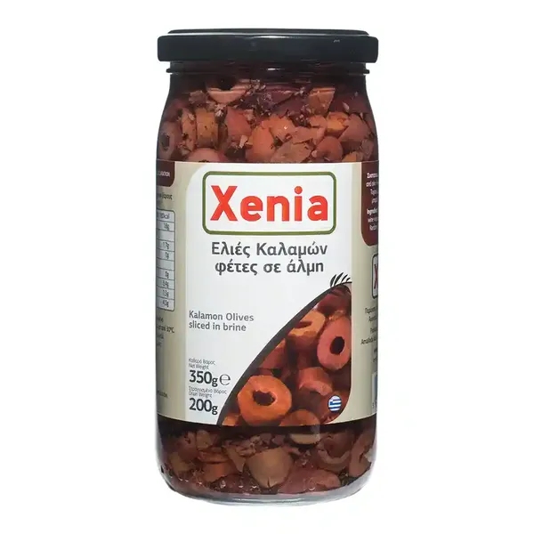 Xenia Ελιές Καλαμών Φέτες Βάζο 350gr