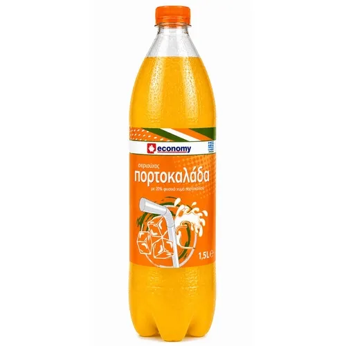 ECONOMY Πορτοκαλάδα Αναψυκτικό 1,5lt