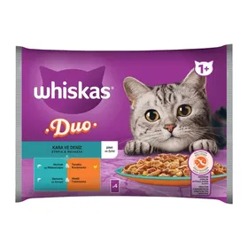 WHISKAS Δύο Γεύσεις & Θάλασσα σε Ζελέ