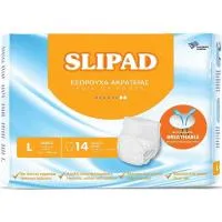 Εσώρουχα Ακράτειας Ενηλίκων Large Slipad 14τεμ