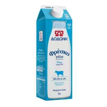 ΔΩΔΩΝΗ ΦΡΕΣΚΟ ΓΑΛΑ 3,5% 1lt