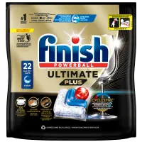 Finish Ultimate Plus Caps Πλυντηρίου Πιάτων 22τεμ