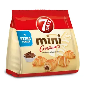 7Days Μίνι Κρουασάν Με Κρέμα Κακάο 300γρ.