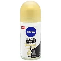 NIVEA Deo Black & White Silky Smooth Roll-On Γυναικείο 50ml