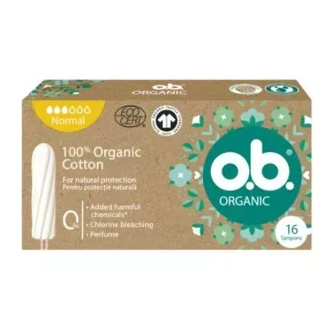 Ο.Β. TAMPON DIGITAL ORGANIC NORMAL 16T