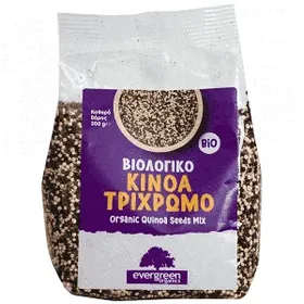 Evergreen Organics Kinoa Τρίχρωμη Βιολογική 300gr