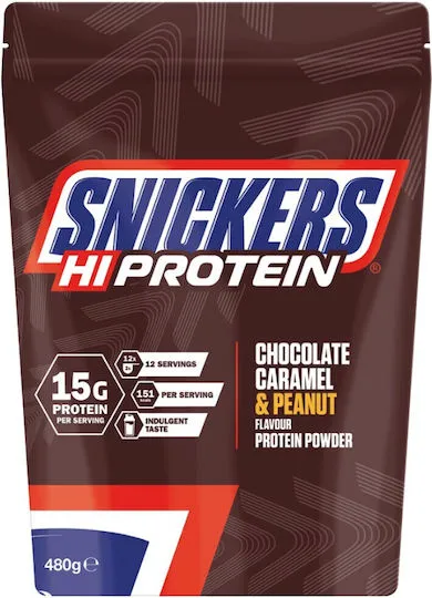 SNICKERS ή TWIX ή MARS ή BOUNTY HiProtein σκόνη πρωτεΐνης 455γρ.