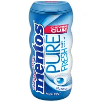 MENTOS Τσίχλες Pure Fresh Μέντα 28g