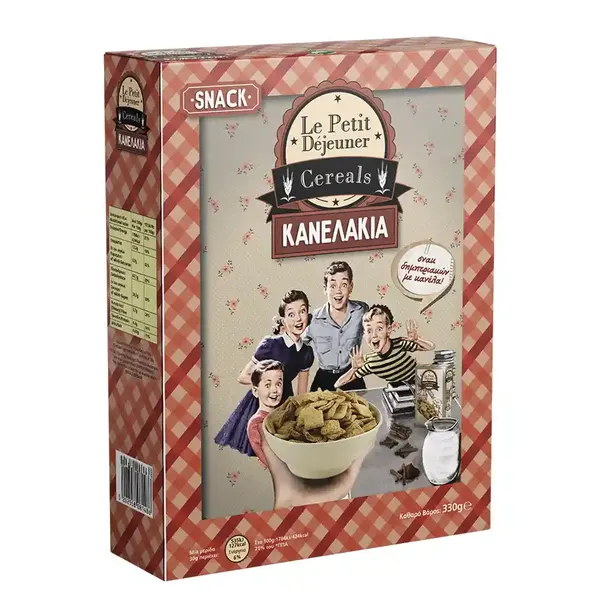 Le Petit Dejeuner Δημητριακά Κανελάκια 330γρ.