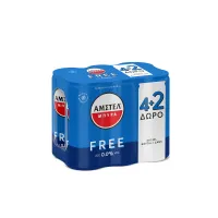 ΑΜΣΤΕΛ Free Μπίρα Χωρίς Αλκοόλ 4x330ml +2 Δώρο
